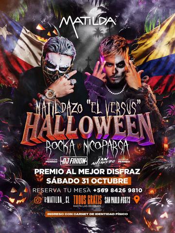 Matildazo Halloween: Rocka vs Nicoparga
