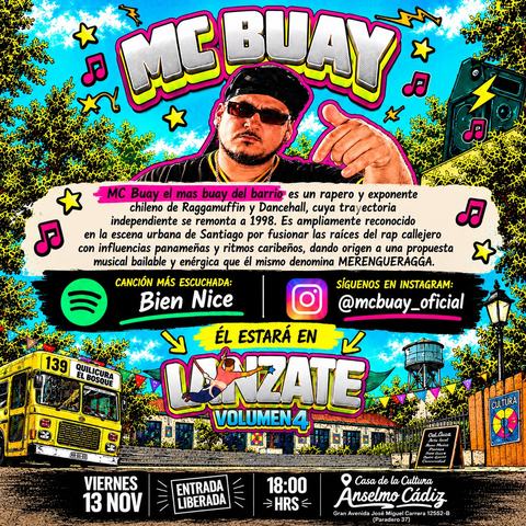 Lanzate Vol. 4 con MC Buay