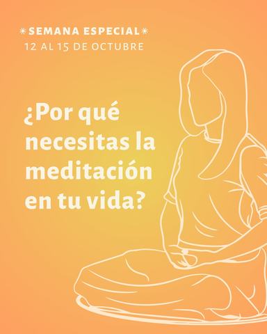 Clases de Meditación CMK Chile - Semana Especial