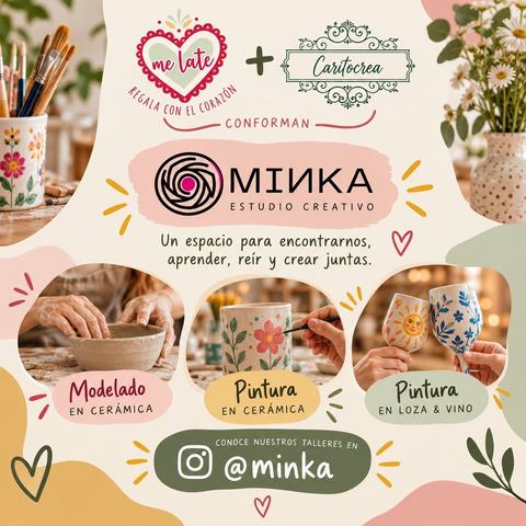 Talleres de Cerámica y Pintura en Minka