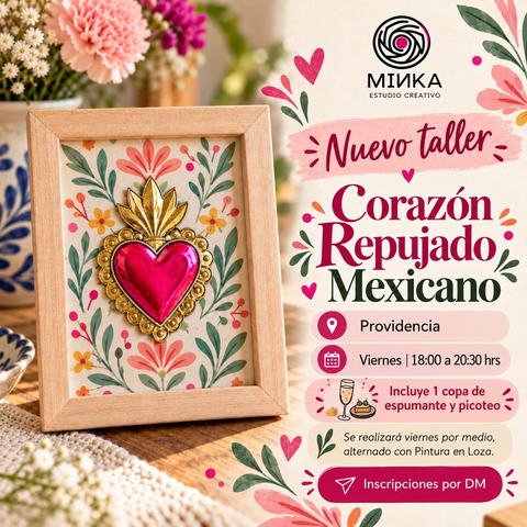 Mexican Repujado Heart Workshop