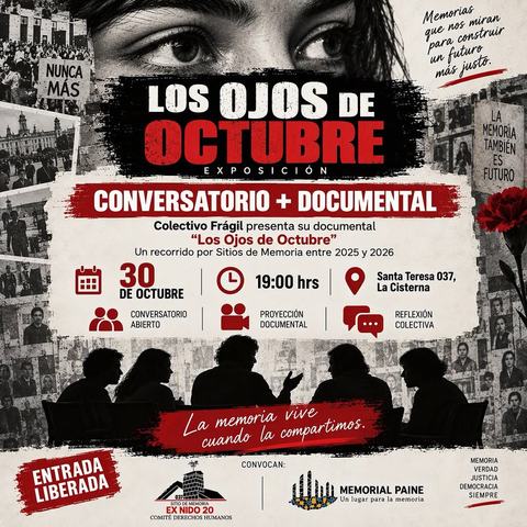 Cierre muestra Los Ojos de Octubre