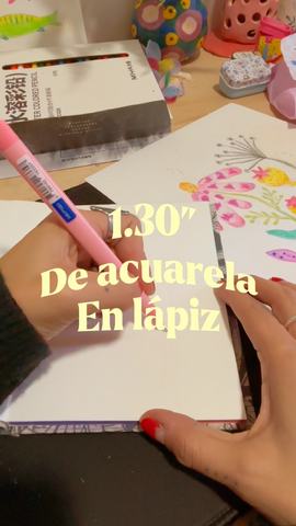 Taller de Acuarela en Lápiz