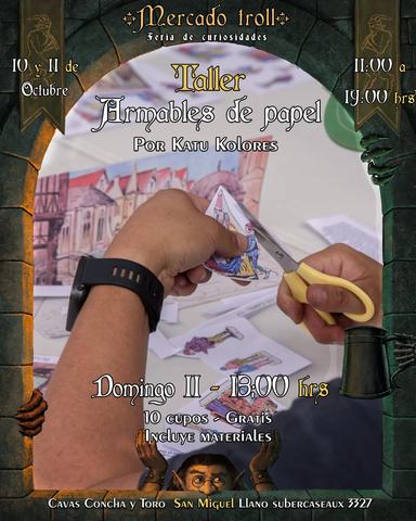 Taller Armables de Papel