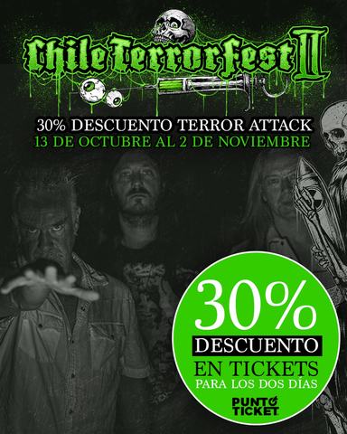 Chile TerrorFest II: Carcass, Testament y más