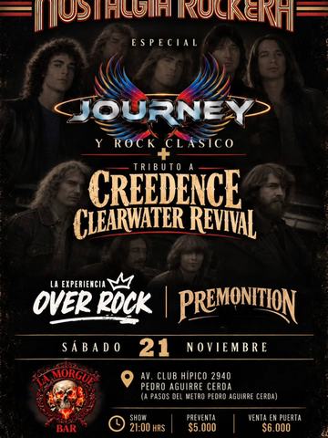 La Experiencia Over Rock: Journey & Creedence