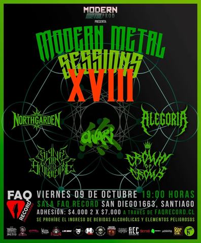 Modern Metal Sessions XVIII