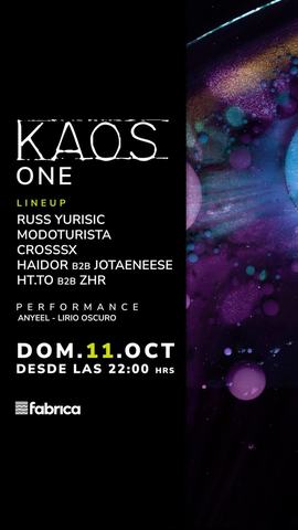 Kaos One: Russ Yurisic, Modoturista, Crossx