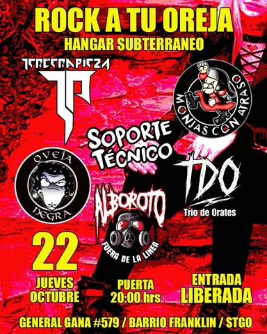 Monjas con Atraso en Rock a Tu Oreja