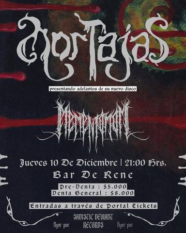 Mortajas presenta adelantos de su nuevo disco