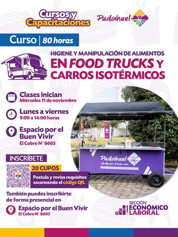 Curso Higiene y Manipulación de Alimentos Food Trucks