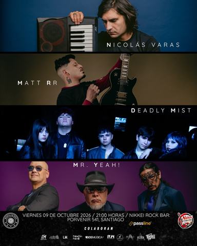 Concierto Mr. Yeah! en Nikkei Rock Bar