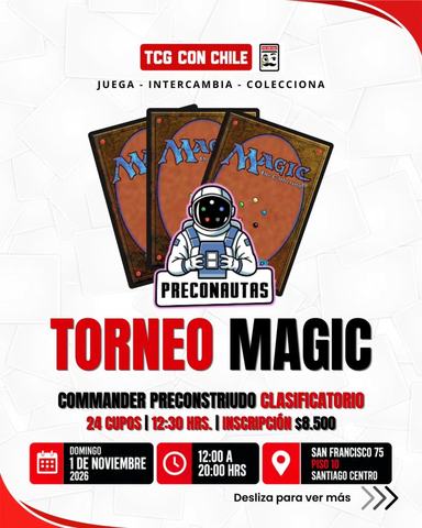 Preconautas Torneo Commander Preconstruido