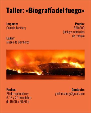 Taller Biografía del Fuego