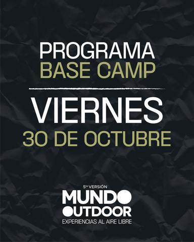 Base Camp Mundo Outdoor 5ª Versión