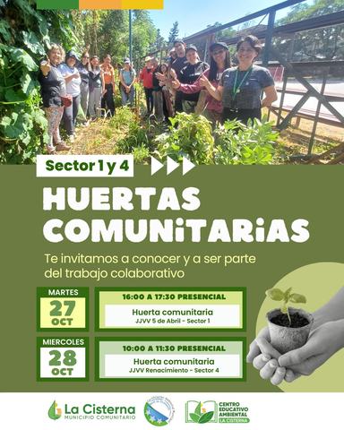 Huertas Comunitarias La Cisterna