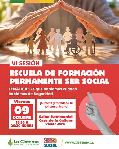 Escuela Ser Social: Seguridad Comunitaria