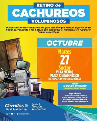 Retiro de Cachureos Voluminosos Villa México
