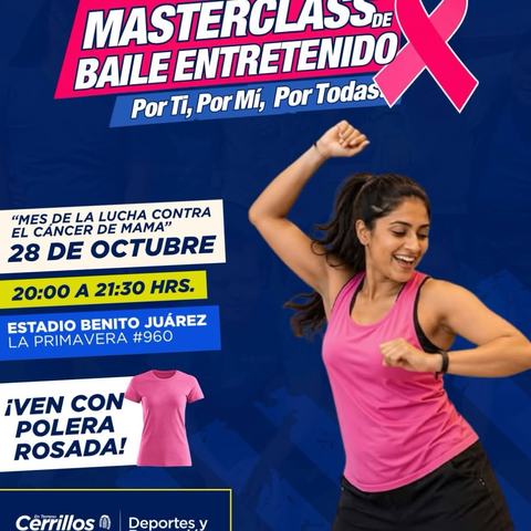 Masterclass de Baile Entretenido: Por Ti, Por Mí, Por Todas