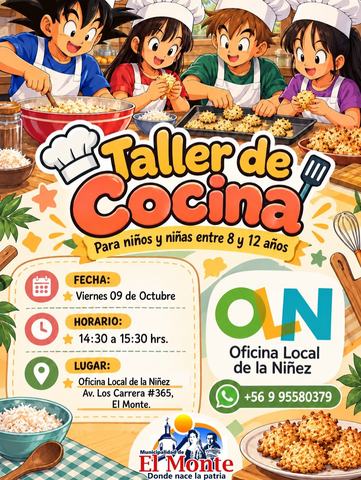 Taller Gratuito de Cocina