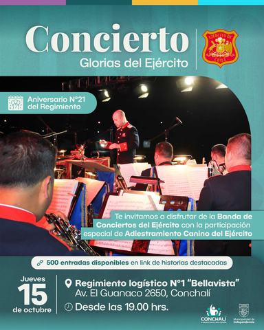 Concierto Glorias del Ejército