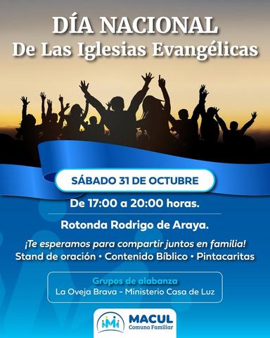 Celebración Día Nacional Iglesias Evangélicas