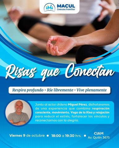 Yoga de la Risa con Miguel Pérez