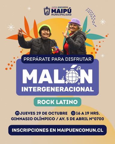 Malón Intergeneracional Rock Latino