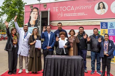 Lipink: Mamografías y charlas VPH