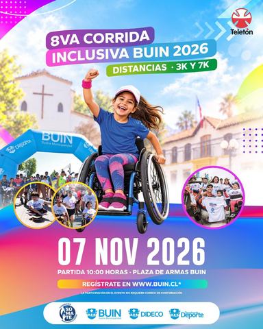 8va Corrida Inclusiva Buin 2026