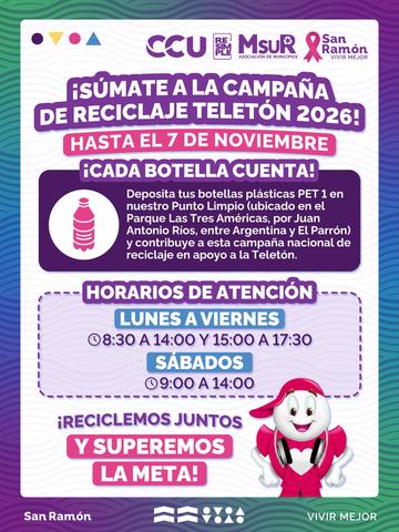 Punto Limpio Reciclaje Teletón 2026