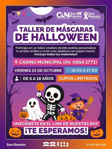 Taller de Máscaras de Halloween