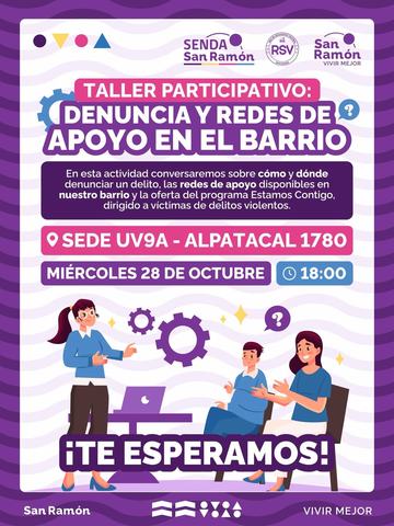Participatory Workshop: Reporting and Support Networks