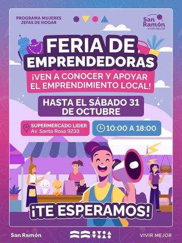 Feria de Emprendedoras Mujeres Jefas de Hogar