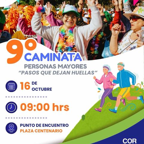 9ª Caminata de Personas Mayores