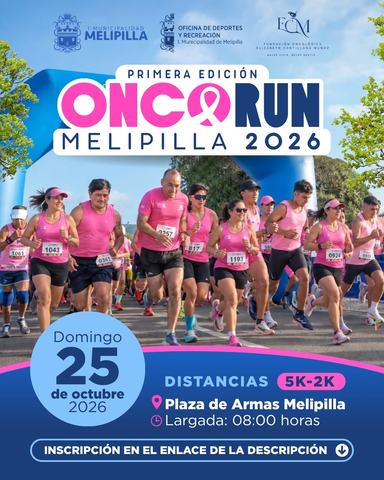 Onco Run Melipilla 2026