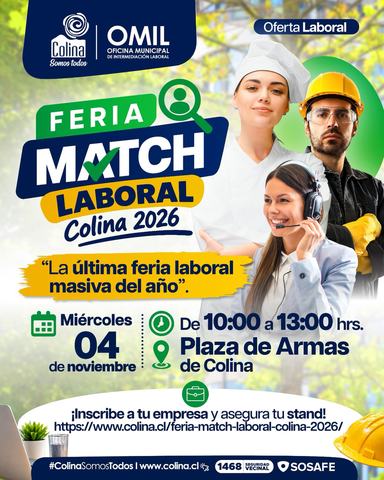 Feria Match Laboral Colina 2026
