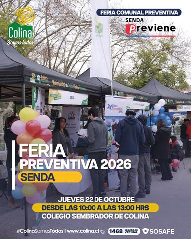Feria Comunal Preventiva Colina