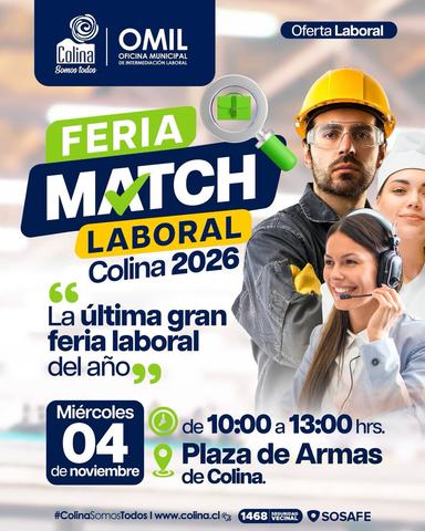 Match Laboral Colina 2026