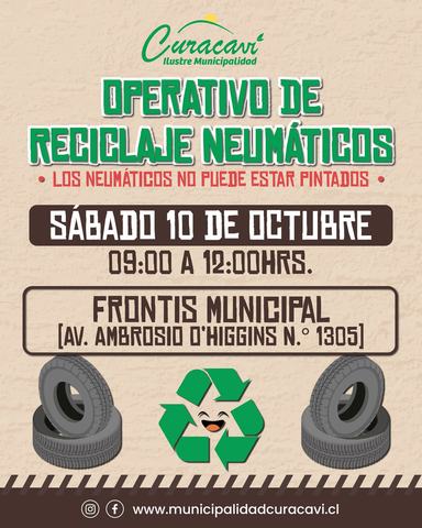 Operativo de Reciclaje de Neumáticos