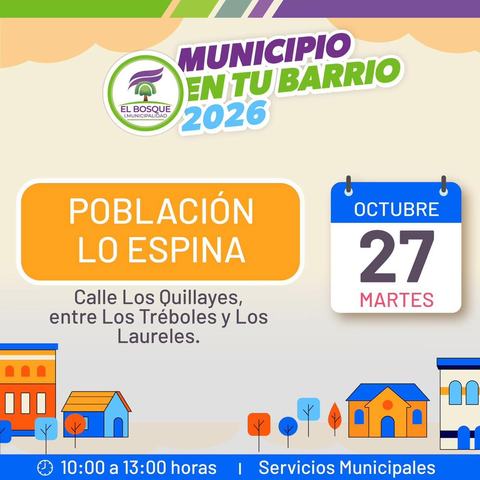 Municipio en tu Barrio - Población Lo Espina