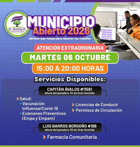 Municipio Abierto - Trámites y Salud