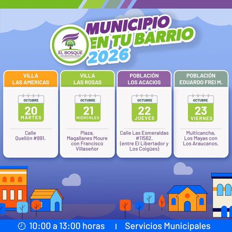 Municipio en tu Barrio - Población Los Acacios