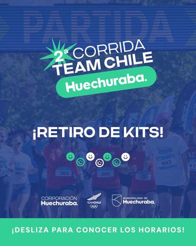 Retiro de Kits 2a Corrida Team Chile Huechuraba