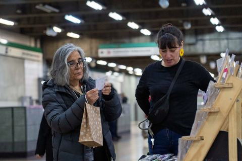 Mercado a un Metro