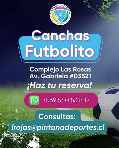 Reserva Canchas Futbolito Complejo Las Rosas