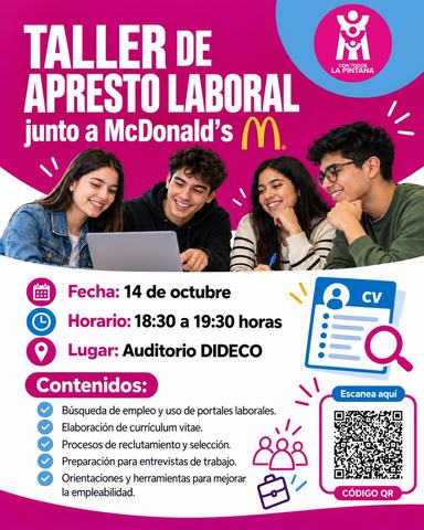 Taller de Apresto Laboral junto a McDonald’s