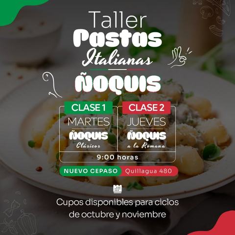 Italian Pasta Workshop: New Cycles