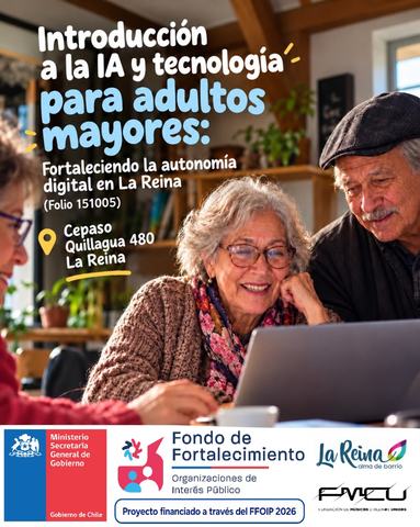 Talleres de Inteligencia Artificial para Adultos Mayores