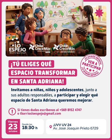 Transformando Barrios en Santa Adriana